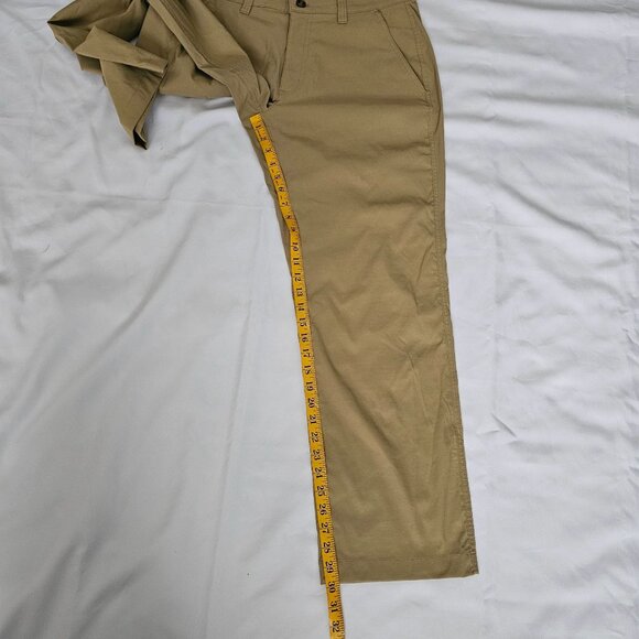 Eddie Bauer Travex Straight Leg Hiking Pants Khaki Beige Men's Size 34X30 - Picture 14 of 15